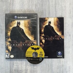 Batman Begins (Nintendo GameCube, 2005) CIB Complete w/ Manual